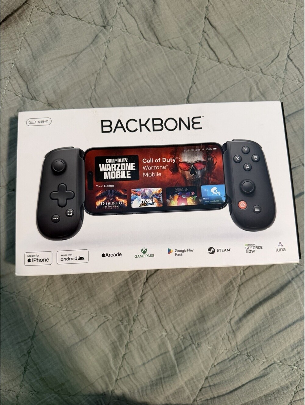Backbone One USB-C Game Controller 2nd Gen (Standard) for iPhone & Android